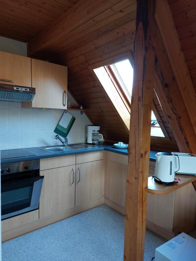 Dachgeschosswohnung Mit Burgblick In Kues Бернкастель-Кюс Экстерьер фото